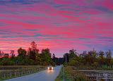 Sunrise On Roses Bridge Causeway_22332